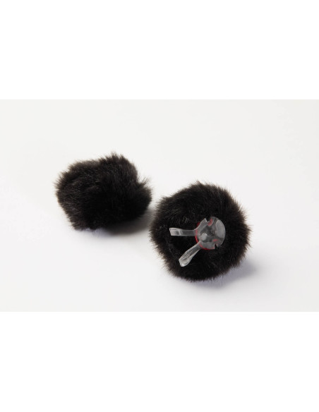 Bonnette à poils universelle AIR1, Noir, Small, 2 pcs